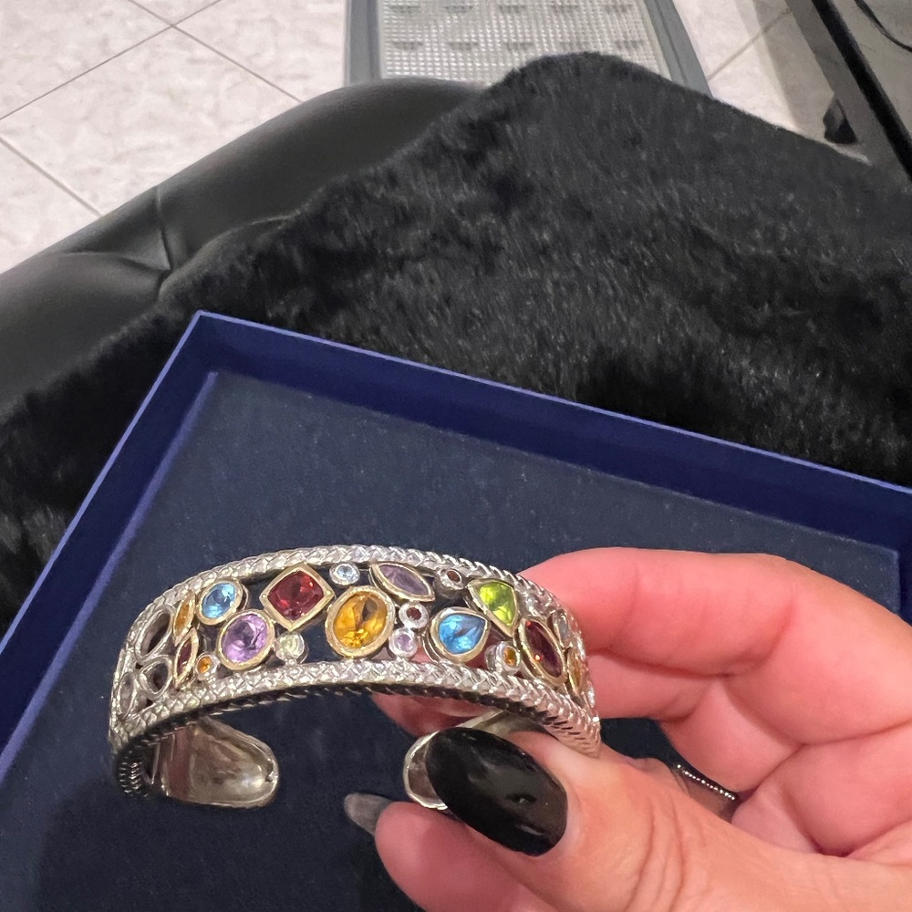 Solid Sterling Silver Bracelet - image 1